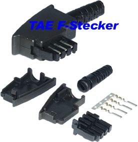Stecker TAE F-Stecker ( f�r Telefon )