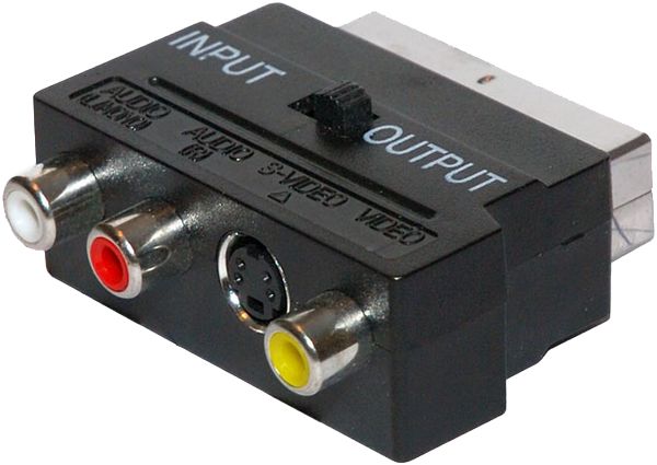 Scart-Adapter (umschaltbar)
