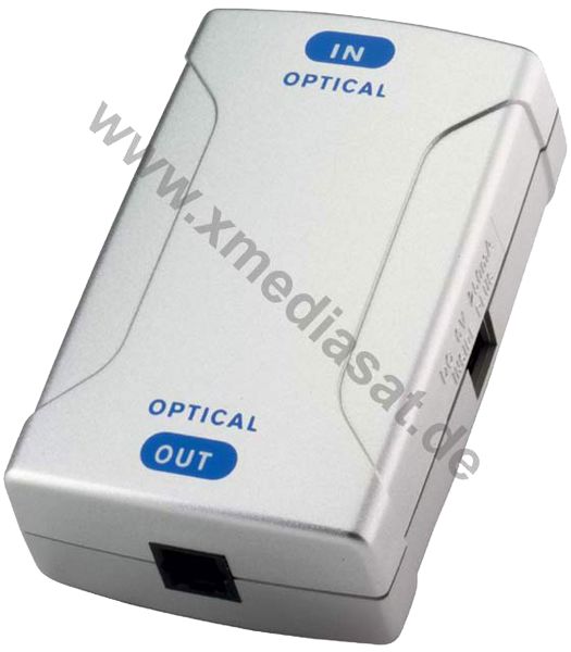 Toslink AL12 Verst�rker Optisch / Optisch silbern