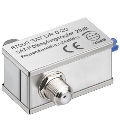 Sat D�mpfungsregler 20dB / 47-2400 MHz