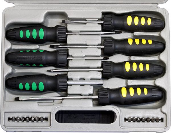 WZ SD 02 21-TEILIG SCHRAUBENDREHER-SET 