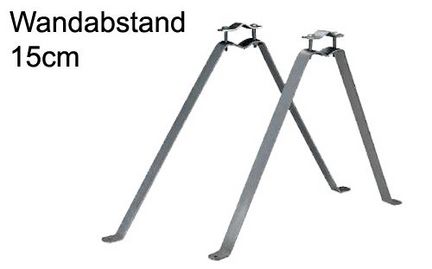 Mauerhalterset / Masthalter Wandabstandshalter 15cm