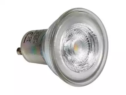 Luxna Lamps LED Spotlampe GU10 5 Watt 350 Lumen 2700K dimmbar warm sehr schönes warmes Licht ideal für den Wohnbereich