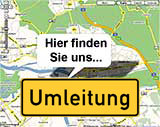 Achtung Umleitung / Baustelle - Bitte lesen