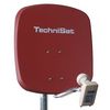 TechniSat DigiDish 45 Sat-Antenne mit Twin-LNB / ziegelrot / 1445-2882