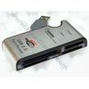 CARD READER USB 2.0 HIGH SPEED 25in1 ALU 