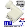 MTI HIGH LINE UNIVERSAL QUAD LNB 0,2 dB AK54-XT2N