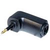 Toslink Adapter  Kupplung > 3,5mm <b>Toslink</b>-Winkel-Stecker AL19 