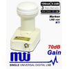 MTI HIGH LINE UNIVERSAL SINGLE LNB 0,2 dB AP8-T2NRC