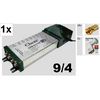 4 Teilnehmer Digital Set Multischalter 9/4 + 2x INVERTO 0,2 dB Quatro LNB + 24 F-Stecker