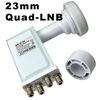 Bauckhage QUAD LNB BW 23 QS 0,2 db 