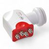 Quattro LNB Bauckhage BW 40 Q  0,2 db f�r Multischalterbetrieb