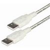 Verbindungskabel 1x USB Typ A Stecker auf 1x USB Typ A Stecker, transparent, L�nge:  5m