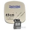 TechniSat DigiDish 45 Sat-Antenne Quad / Astra + Hotbird / beige