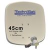 TechniSat DigiDish 45 Sat-Antenne mit Single-LNB Farbe: beige 1045-8194