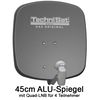 TechniSat DigiDish 45 Sat-Antenne mit Quad-LNB Farbe: anthrazit