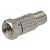 F-Adapter F-Stecker - Cinch-Kupplung