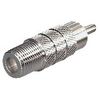 F-Adapter F-Kupplung - Cinch-Stecker
