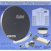 Fuba Sat Anlage f�r 12 Teilnehmer FU85A512-110 anthrazit