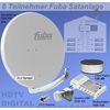 Fuba Sat Anlage f�r  6 Teilnehmer FU85H506-110 grau
