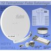 Fuba Sat Anlage f�r 12 Teilnehmer FU85W512-110 wei�
