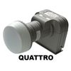 Quattro LNB Fuba DEK 406 f�r Multischalterbetrieb