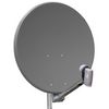 Sat-Anlage f�r 4 Teilnehmer Gibertini 75cm ALU G75AEEQ anthrazit