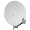 Sat-Anlage f�r 4 Teilnehmer Gibertini 75cm ALU G75HEEQ hellgrau