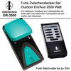 Intertechno Funksteckdose Set Outdoor 3500W.wetterfest GR-3500 Ein-Aus