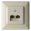 ISDN Telefondose 2x8/8 Unterputzdose