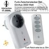 Intertechno Funksteckdose Set IT-3500L Ein-Aus