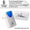 Intertechno Funk Gong Set mit blauem Blinklicht IT 7000