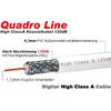 High ClassA Sat-Kabel 8.2mm Transmedia KH-120 - 120dB (Meterware) - wei�