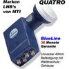 MTI SUPREME LINE UNIVERSAL QUATRO LNB 0,2 dB AP84-XT2BL