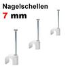 Beutel Nagelschellen 6,8-7,5mm wei� 