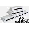 CAT 5e Patchpanel 12-Port