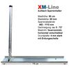 Aufdach Sparrenhalter mit Antennenmast Peuser SMH-S900/50/4/1150