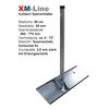 Aufdach Sparrenhalter mit Antennenmast Peuser SMH 900/50