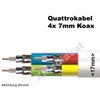 Sat-Kabel Quatro 17mm (Meterware) - wei�