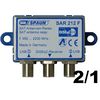 DiSEqC Schalter 2/1 | DiSEqC Umschalter Spaun SAR 212 F