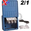 DISEqC Multischalter 2x1 Switchmaster / Resch SDS211 mit Wetterschutzgeh�use 