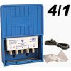 DISEqC Multischalter 4x1 Switchmaster / Resch SDS411 mit Wetterschutzgeh�use 