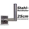 Profi Wandhalter Stahl verzinkt 25cm Wandabstand