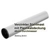 Antennenmast Stahl verzinkt Durchmesser 60mm L�nge: 2m