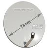 Sat Antenne Triax 78cm ALU - hellgrau