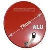 Sat Antenne Triax 78cm ALU - ziegelrot