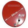 Sat Antenne Triax 88cm ALU - ziegelrot