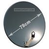 Sat Antenne Triax 78cm Stahl verzinkt - anthrazit