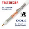Sat Kabel HIGH Class A++ TESTSIEGER: Transmedia KHQ-120