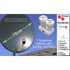 1 Teilnehmer Digital Set ASTRA / HOTBIRD XT78AISB anthrazit
